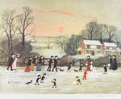 Lot 683 - Helen Bradley (1900-1979) A Collection of Christmas Themed Prints