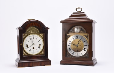 Lot 140 - An Elliott bracket clock and a Knight & Gibbins bracket clock