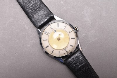 Lot 343 - Basis Watch Co: A gentleman's stainless steel Chapelle mystery watch