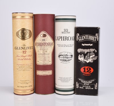 Lot 231 - Four bottles of single malt Scotch whisky