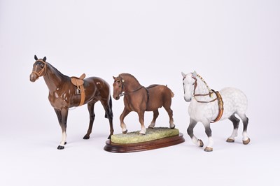 Lot 85 - Border Fine Arts and Beswick Horses