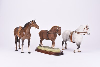 Lot 85 - Border Fine Arts and Beswick Horses