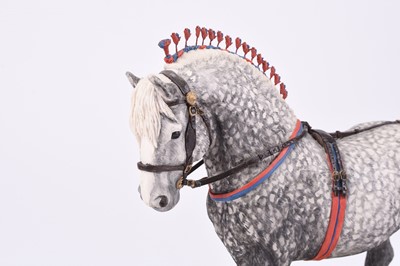 Lot 88 - Border Fine Arts 'Percheron Supreme Champion' horse model