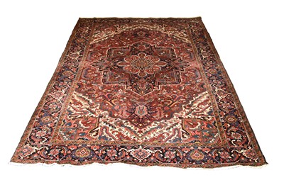 Lot 71 - A Heriz carpet, Persia