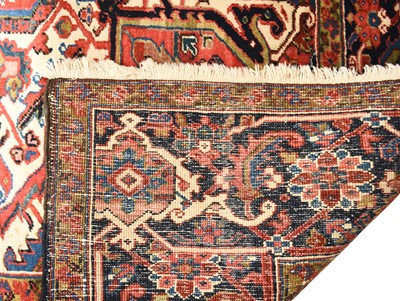 Lot 71 - A Heriz carpet, Persia
