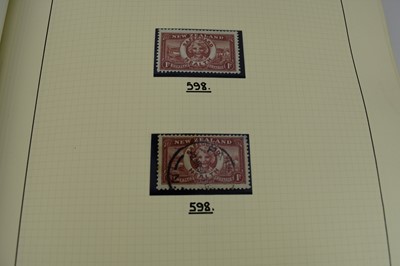 Lot 345 - New Zealand, an amazing collection housed in 6 albums and 2 boxes