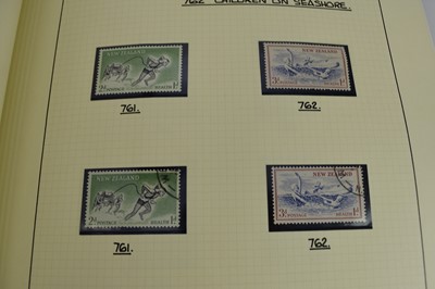 Lot 345 - New Zealand, an amazing collection housed in 6 albums and 2 boxes