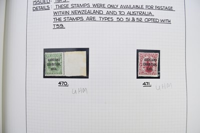 Lot 345 - New Zealand, an amazing collection housed in 6 albums and 2 boxes