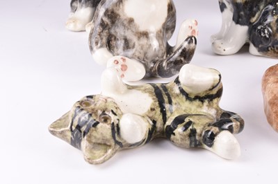 Lot 48 - Seven Jenny Winstanley models of cats
