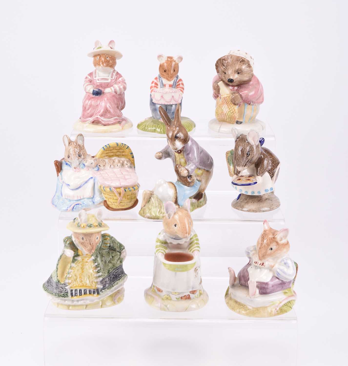 Lot 49 - Beatrix Potter and Brambly Hedge figures