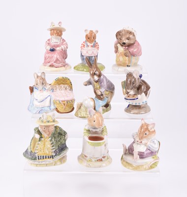 Lot 49 - Beatrix Potter and Brambly Hedge figures