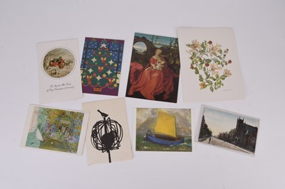 Lot 141 - FOWLES, John, A small collection of cards, photographs and letters