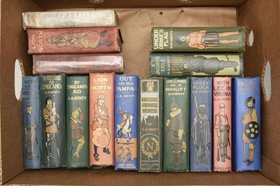 Lot 5 - HENTY, GA, A collection of forty nine novels