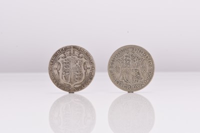 Lot 243 - Edward VII half crown dated 1905 Spink Ref: 3980