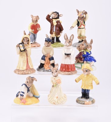 Lot 53 - A collection of thirty Royal Doulton Bunnykins figures