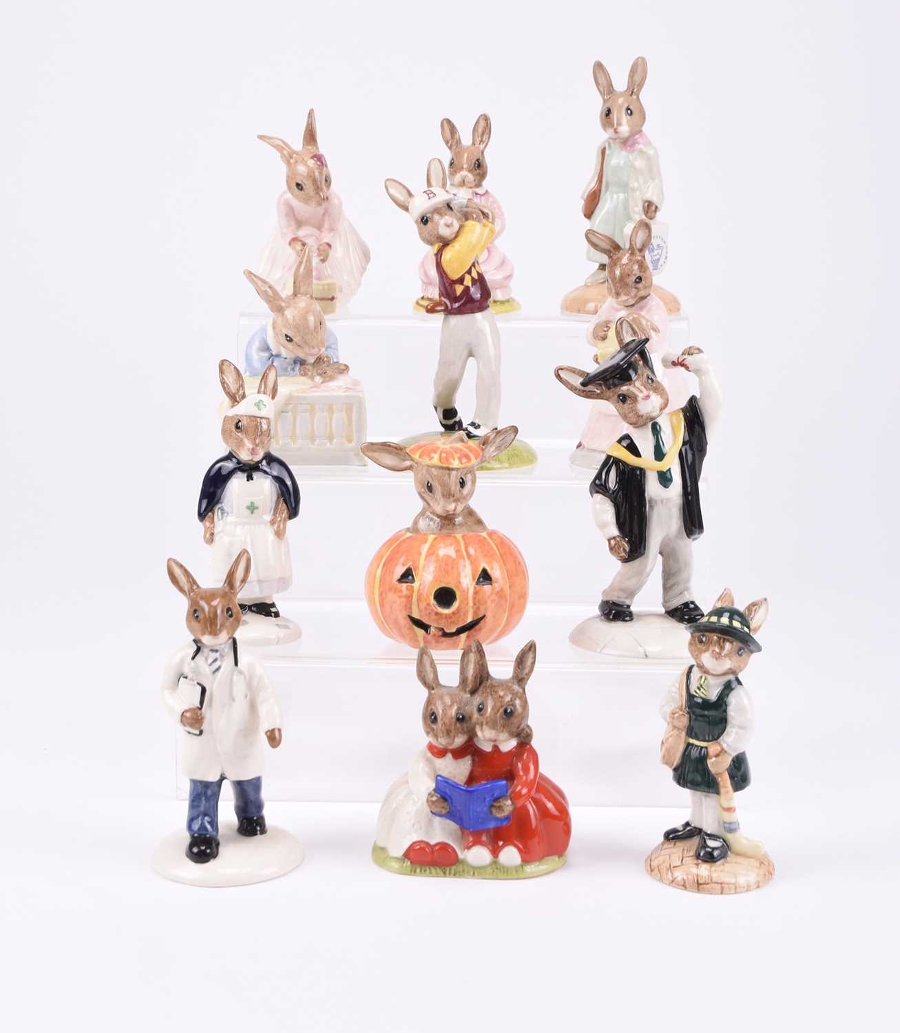 Lot 54 - A collection of Royal Doulton Bunnykins figures