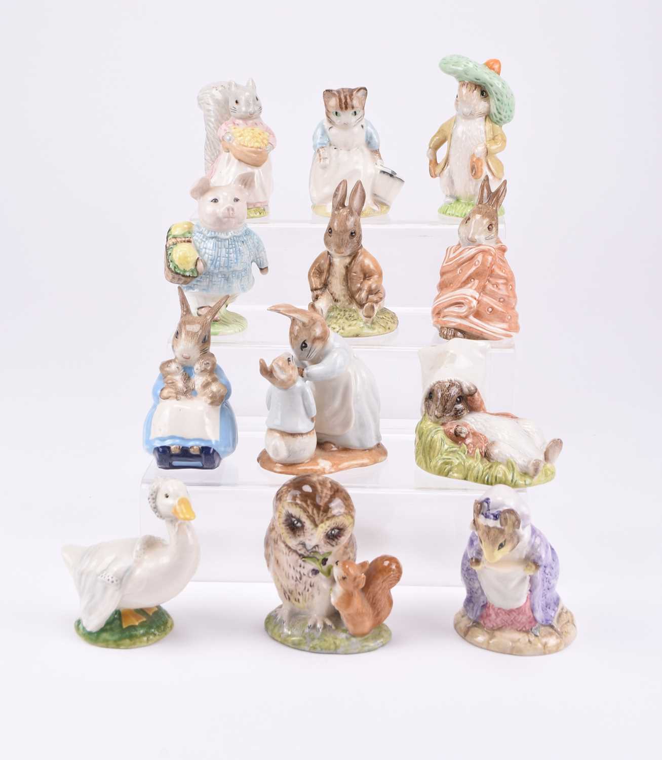 Lot 56 - A collection of Royal Albert Beatrix Potter figures