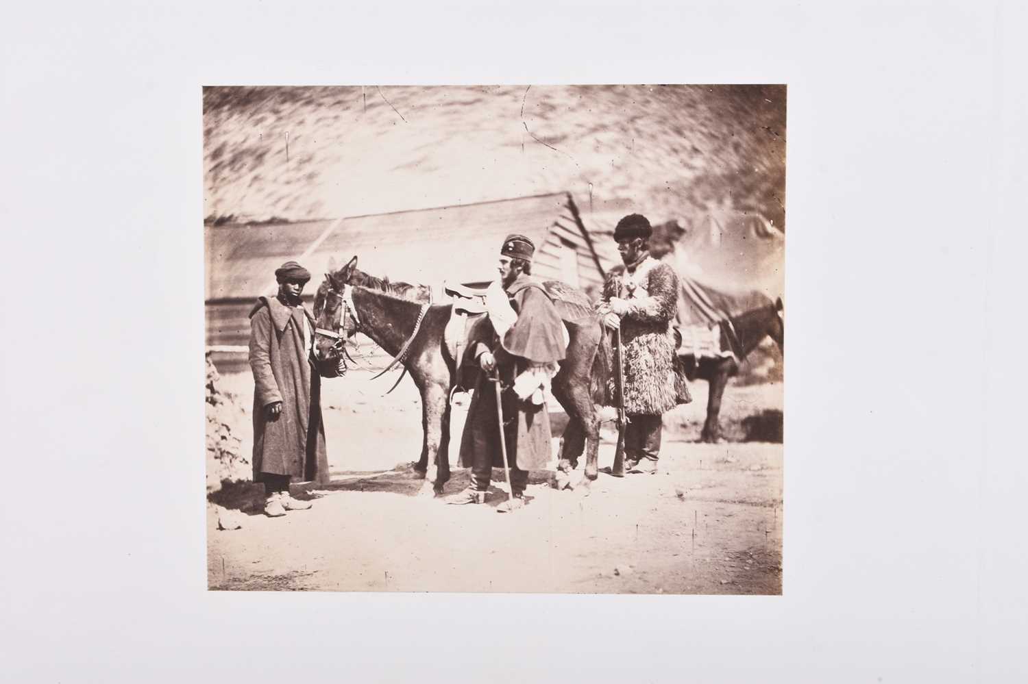 Lot 68 - CRIMEAN WAR - Four photographs by Roger Fenton (1819-1869)