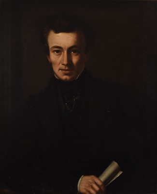 Lot 138 - British School (19th century) Portrait of a Victorian Gentleman