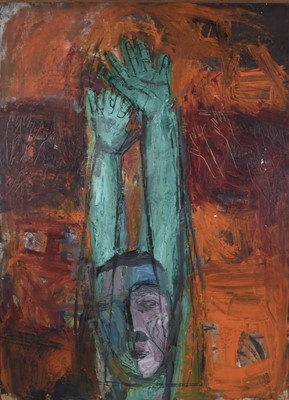 Lot 4 - Margaret Hunter (Scottish b.1948) Berlin Wall