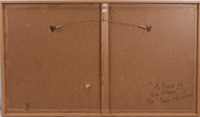 Lot 19 - Louise Sheridan (British Contemporary) Two Abstract Mixed Media Compositions
