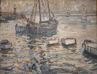 Lot 28 - John Anthony Park (1880-1962) Evening Tide, St Ives