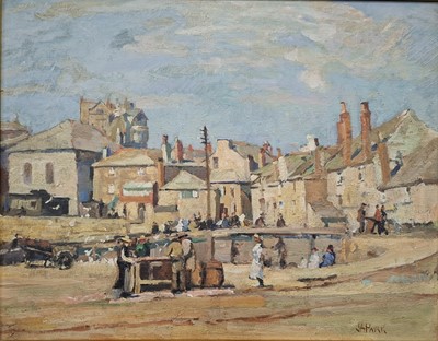 Lot 30 - John Anthony Park (1880-1962) The Beachfront, St Ives