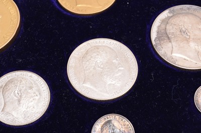 Lot 234 - Edward VII 1902 proof coronation set