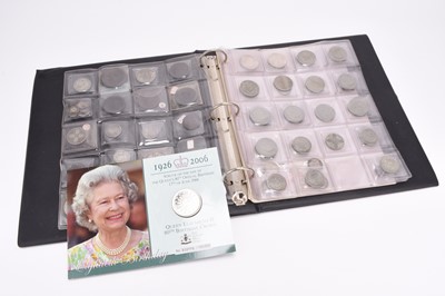 Lot 213 - An album containing an assorted collection of coinage