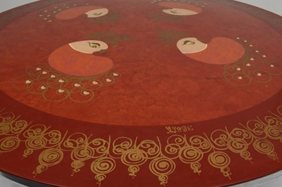 Lot 115 - Poul Cadovius (Danish, 1911-2011) and Bjorn Wiinblad for France & Søn, tulip table