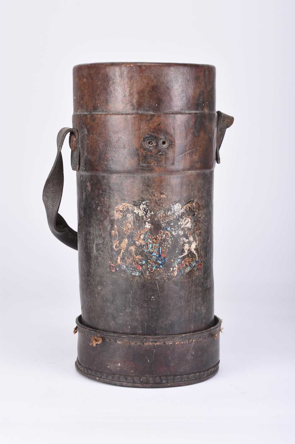Lot 203 - WW1 Leather-clad Naval powder monkey