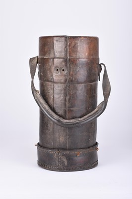 Lot 203 - WW1 Leather-clad Naval powder monkey