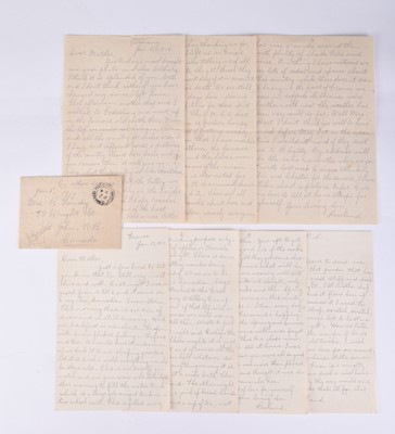 Lot 261 - A collection of WW1 Autograph letters signed