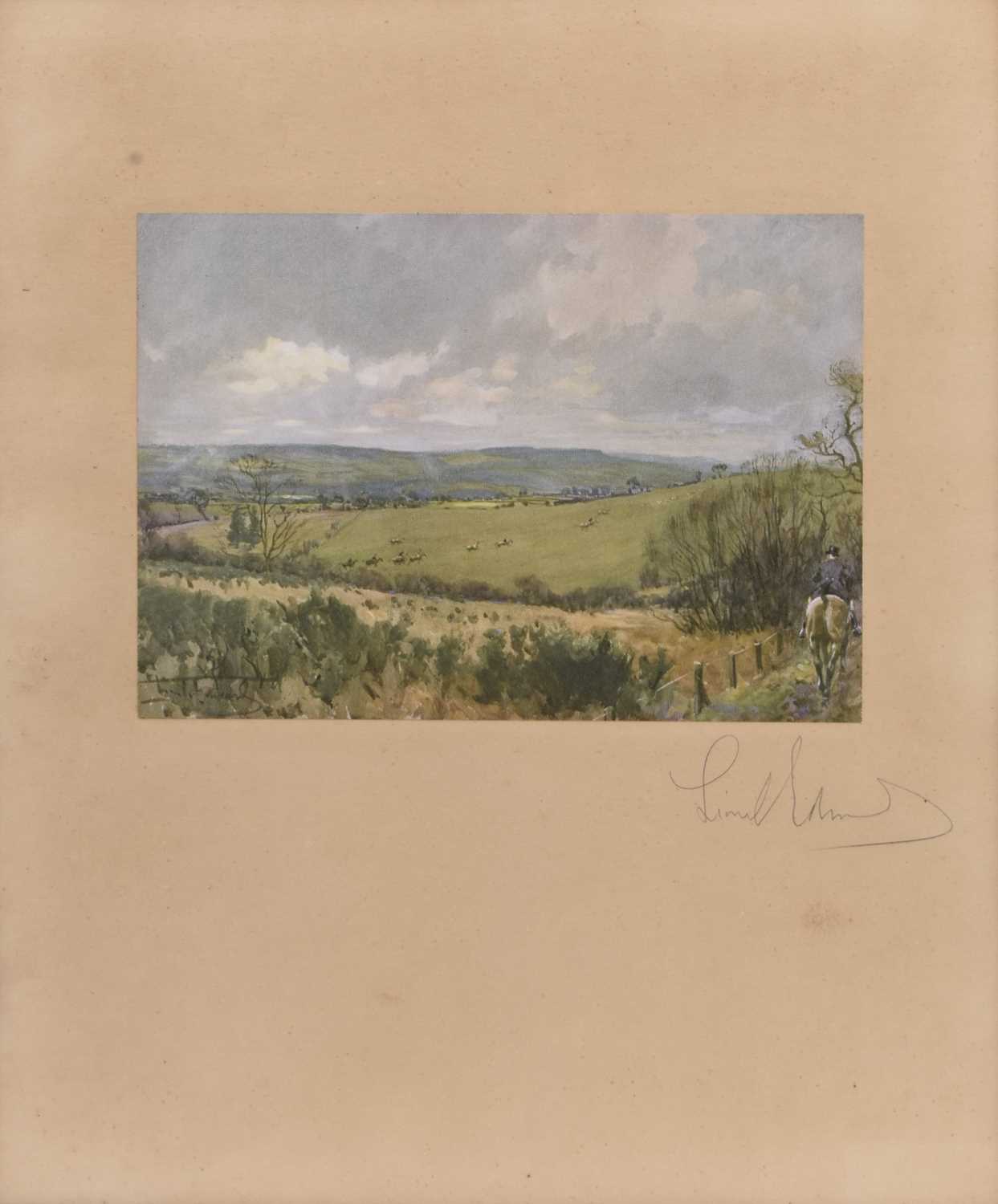 Lot 26 - Lionel Edwards (1874-1954) Five small Hunting Prints