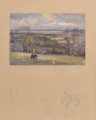 Lot 26 - Lionel Edwards (1874-1954) Five small Hunting Prints