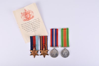 Lot 243 - WW2 Medal group in original box