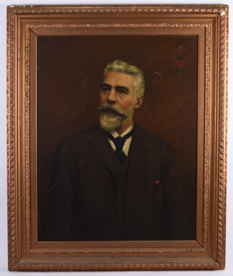 Lot 136 - British School (19th-20th Century) Portrait of Rudolf Lucius