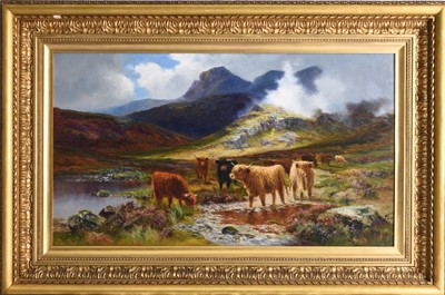 Lot 4 - Daniel Sherrin (1868-1940) In the Highlands