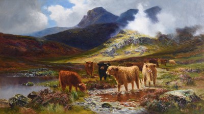 Lot 4 - Daniel Sherrin (1868-1940) In the Highlands