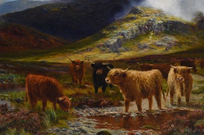 Lot 4 - Daniel Sherrin (1868-1940) In the Highlands