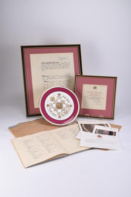 Lot 153 - A Boer War to Korean War father and son medal group - Pte. H.J Lawrence and CSM Lawrence