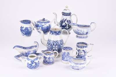 Lot 33 - A mixed group of English pottery, 18th/19th century