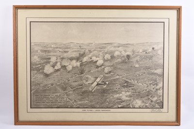 Lot 183 - Two WW1 RAF instructional posters, 'Low Flying' and 'The Last Loop'
