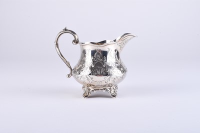 Lot 47 - An early Victorian silver cream jug