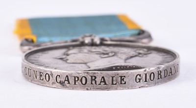 Lot 154 - CRIMEA 1854-56. Sardinian Army, Corporal Giordano Francisco, 8th Infantry Regiment Cuneo
