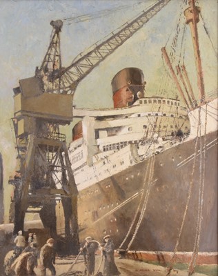 Lot 122 - Allanson Hick (1898-1975) Giants at Southampton