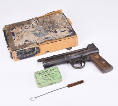 Lot 177 - Webley & Scott MK1 .177 air pistol