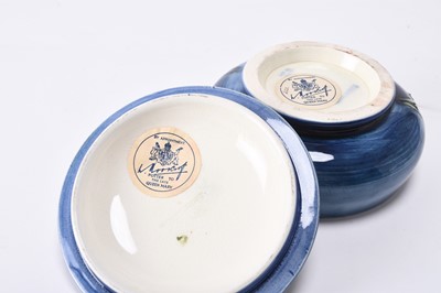 Lot 64 - William Moorcroft 'Spring Flowers' powder bowl and cover, mid-20th century