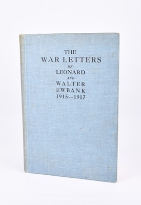 Lot 79 - The War Letters of Leonard and Walter Ewbank, 1915-17