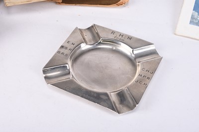 Lot 192 - Aviation Interest - Silver, silver-plate and diaries owned by Major Robert Hobart Mayo, OBE
